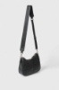 Reg Shoulder Strap In Ecopelle Nero