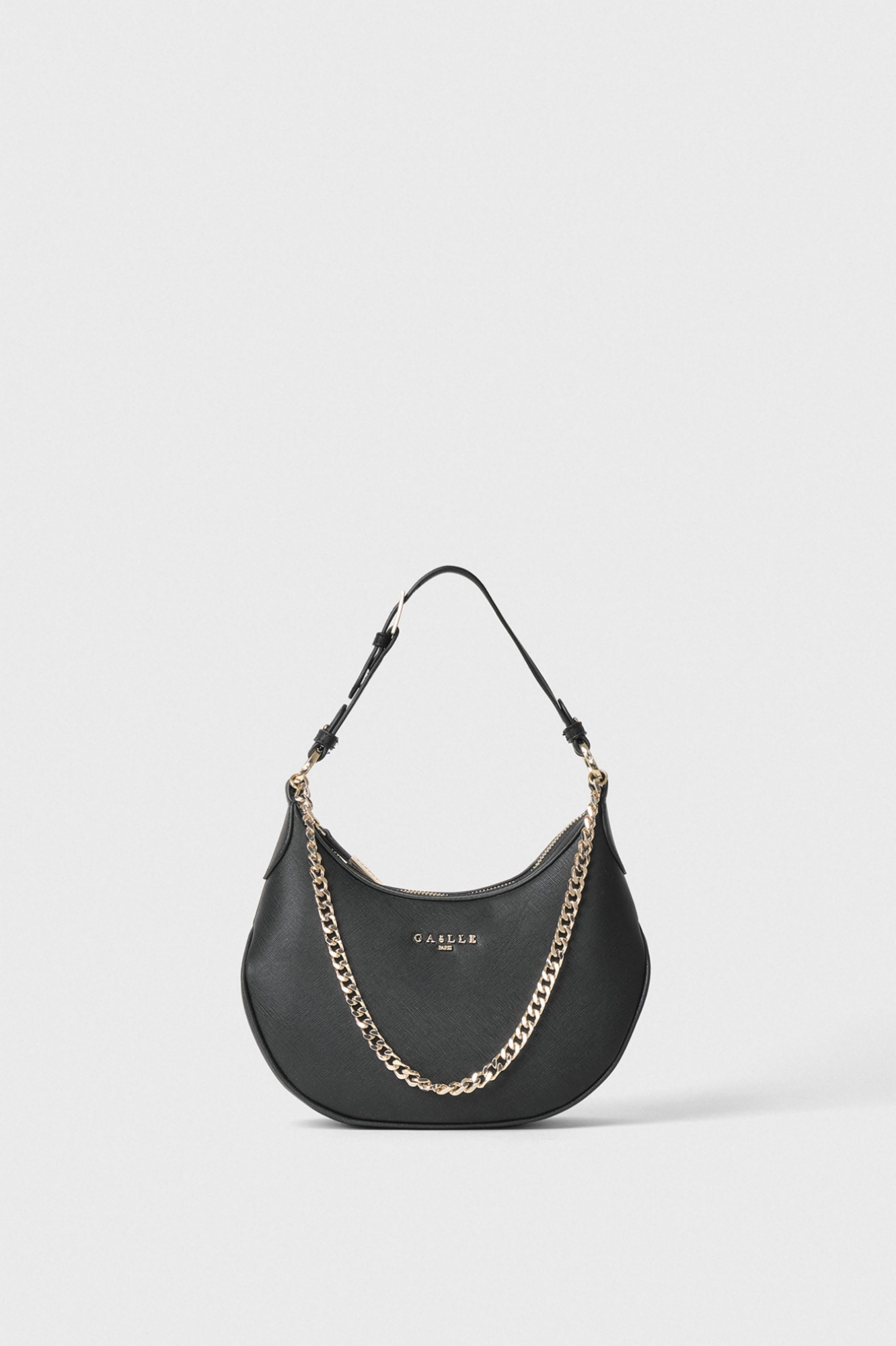 Reg Shoulder Strap Ecopelle Saffiano Nero