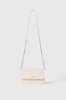 Reg Shoulder Strap Ecopelle Saffiano Avorio