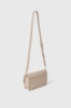 Reg Shoulder Strap Ecopelle Saffiano Cammello