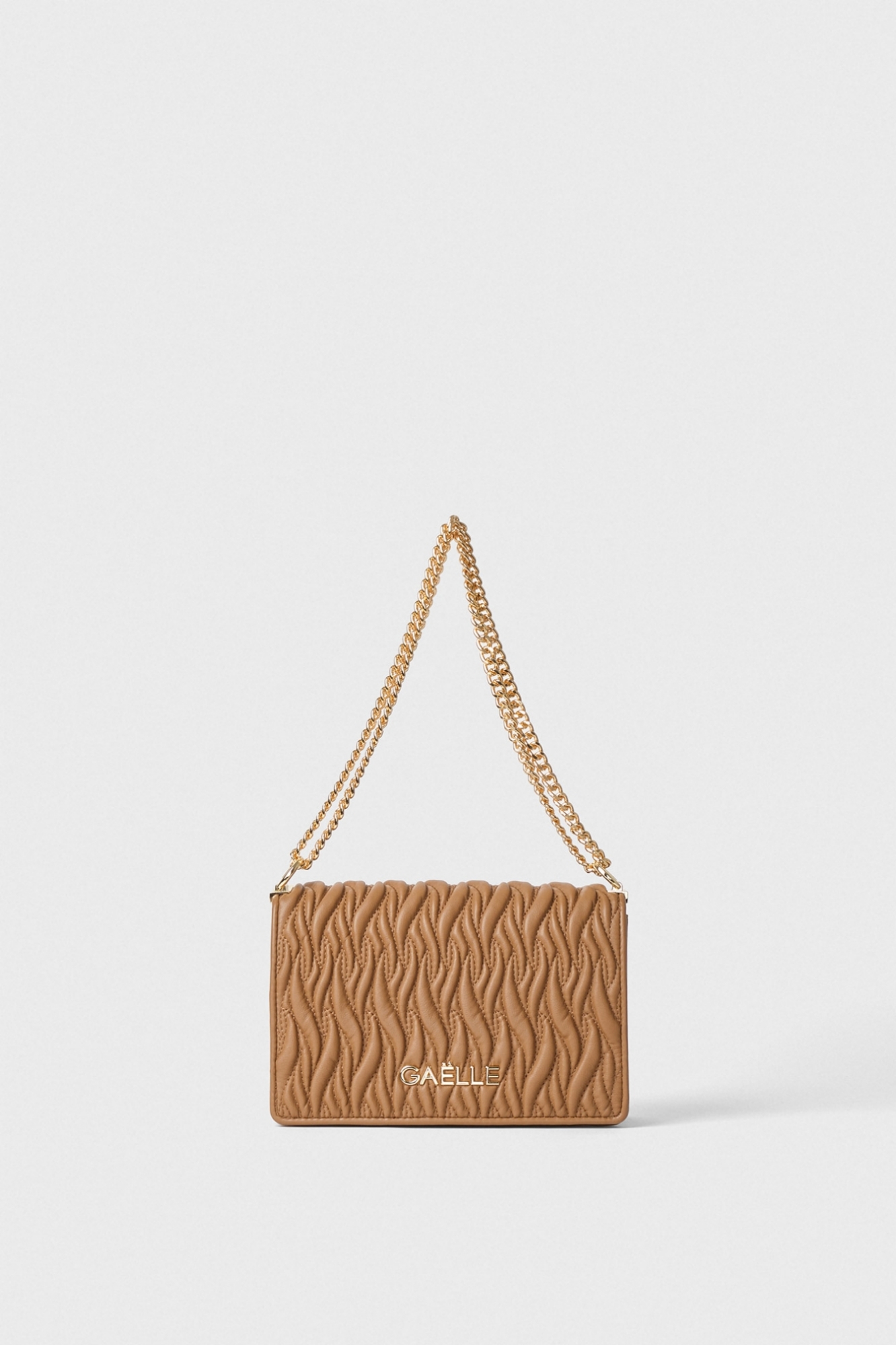 Reg Shoulder Strap In Ecopelle Cammello