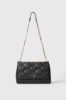 Regular Shoulder Strap Con Matelasse' Nero