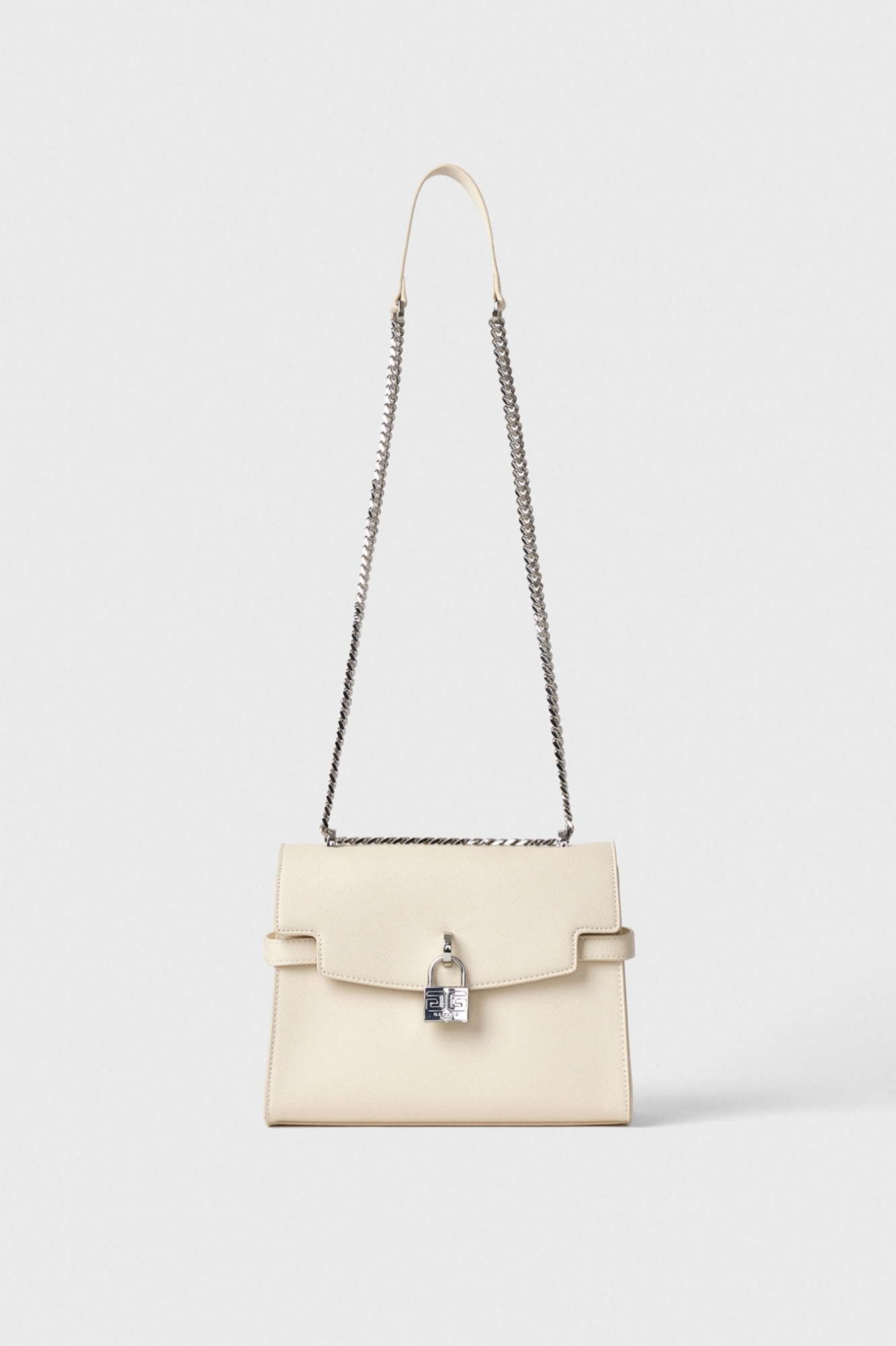 Reg Duffle Strap In Ecopelle Avorio