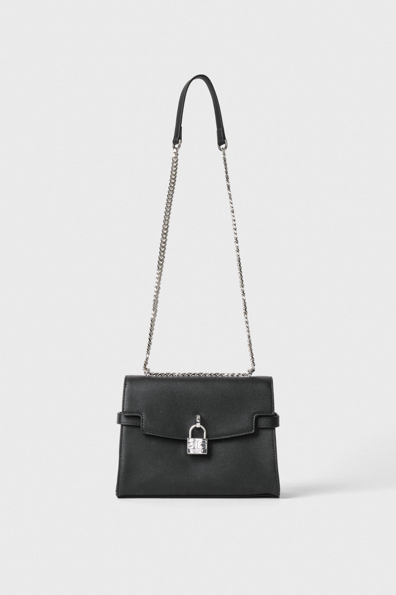 Reg Duffle Strap In Ecopelle Nero