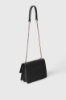 Reg Shoulder Strap Ecopelle Saffiano Nero