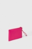 Reg Pochette Ecopelle Saffiano Lettering Fucsia