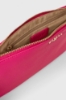 Reg Pochette Ecopelle Saffiano Lettering Fucsia