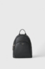 Reg Backpack In Ecopelle Saffiano Nero