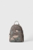 Reg Backpack In Ecopelle Saffiano Camouflage