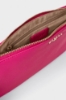 Reg Pochette Ecopelle Saffiano Lettering Fucsia