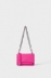 Mini Shoulder Strap Ecopelle Bottalato Fucsia