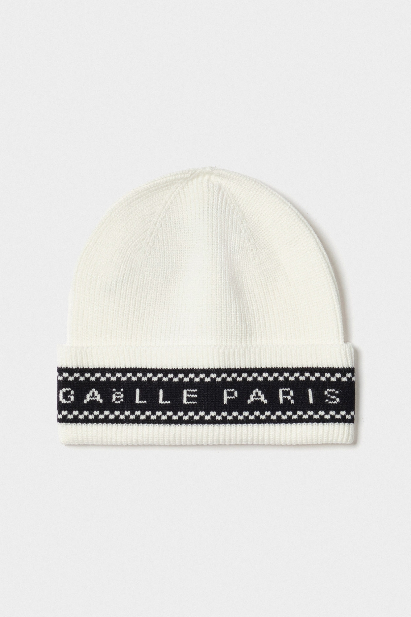 Cappellino Con Fascia Logo Jacquard Off White