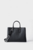 Maxi Shopper Con Tracolla Logata Jaquard Nero