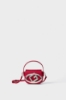 Mini Shoulder Strap Rosso Scuro