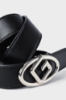 Reg Belt Con Fibbia Nero