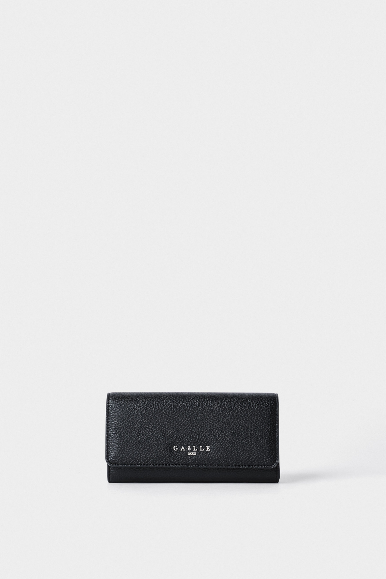 Regular Wallet Continental Ecopelle Bottalato Nero