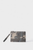 Reg Pochette Ecopelle Saffiano Lettering Camouflage