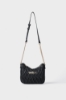 Reg Shoulder Strap In Ecopelle Nero