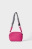 Reg Camera Bag Con Tracolla Logata Fucsia