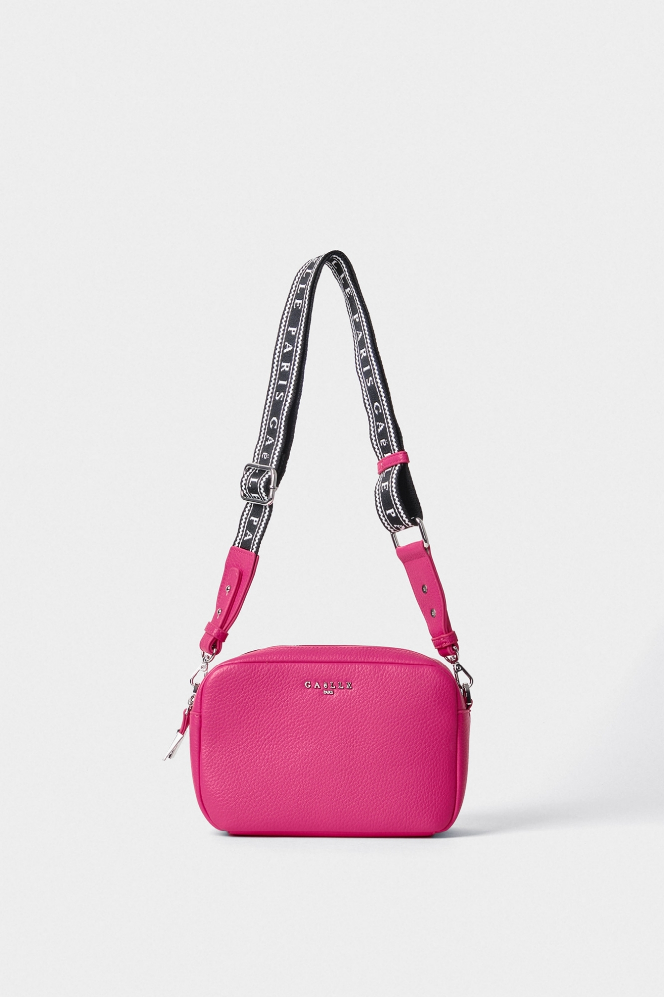 Reg Camera Bag Con Tracolla Logata Fucsia