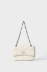 Reg Shoulder Strap In Ecopelle Off White