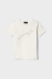 T-Shirt Paricollo Mezza Manica Off White