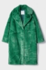 Cappotto In Pelliccia Ecofur Verde