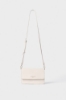 Reg Shoulder Strap Ecopelle Saffiano Avorio