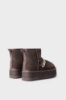 Eskimo Boots Con Pelliccia E Catena Marrone